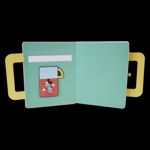 Loungefly Disney 100th Mickey & Friends Classic Lunchbox Stationery Journal-NIP - Picture 4 of 6